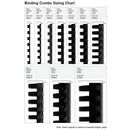 Plastic Binding Comb - 50pcs / box - Various Sizes