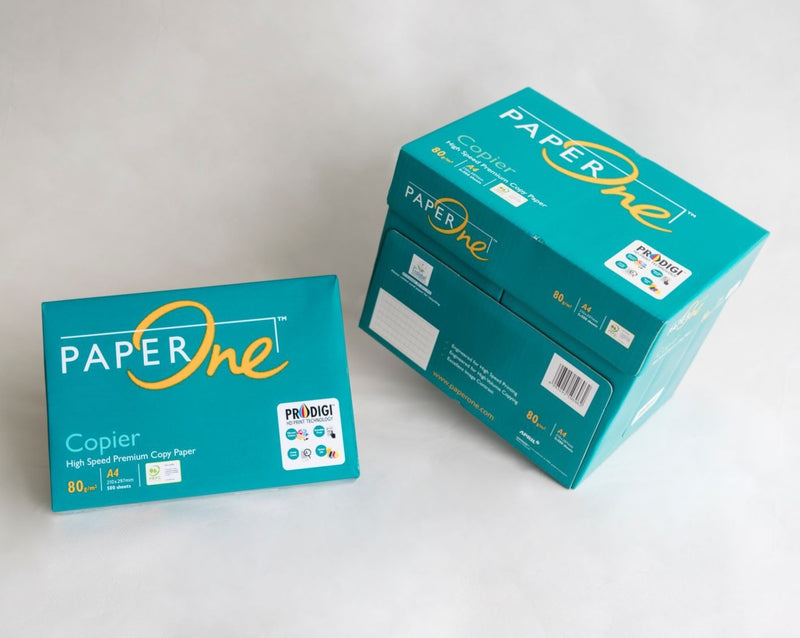 PaperOne A4 Paper 80GSM (500'S) - Box (5 reams)
