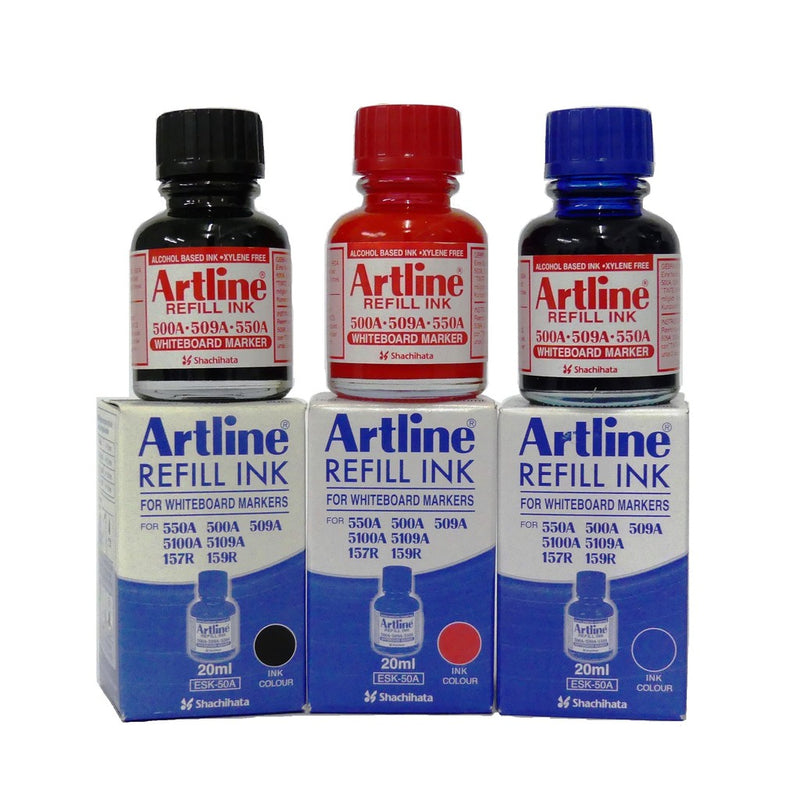 Artline Whiteboard Marker Refill Ink 20ml 1