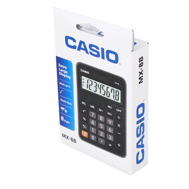 Casio Calculator MX-8B 2