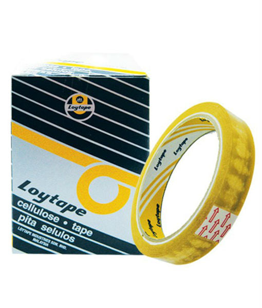 Loytape Cellulose Tape - 24mm x 40m (6 Pcs/Pack)
