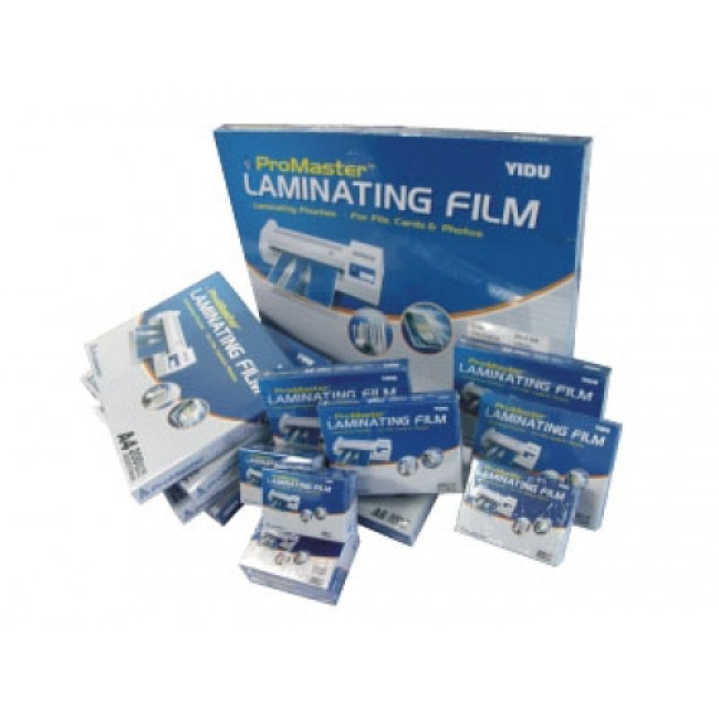 Promaster Laminating Film Small Size 100's - Various Sizes