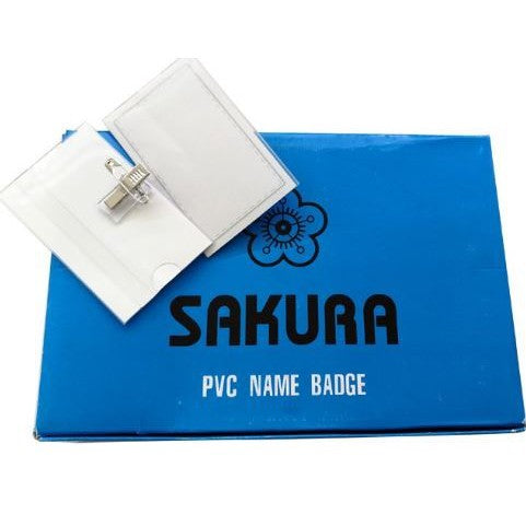 Sakura PVC Name Badge - 50's