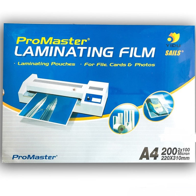 Promaster A4 Laminating Film (100 Micron) 100's