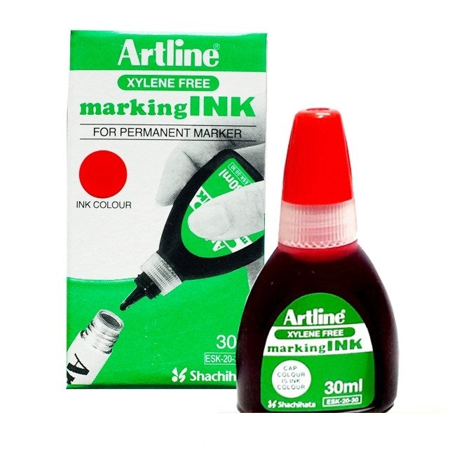 Artline Xylene Free Marking Ink For Permanent Marker - 30ml