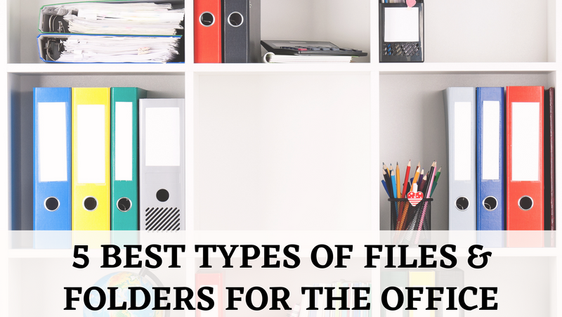 5 Best Types of Files Folders for The Office