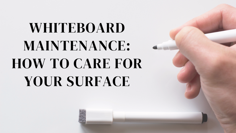 Whiteboard Maintenance: How to Care for Your Surface