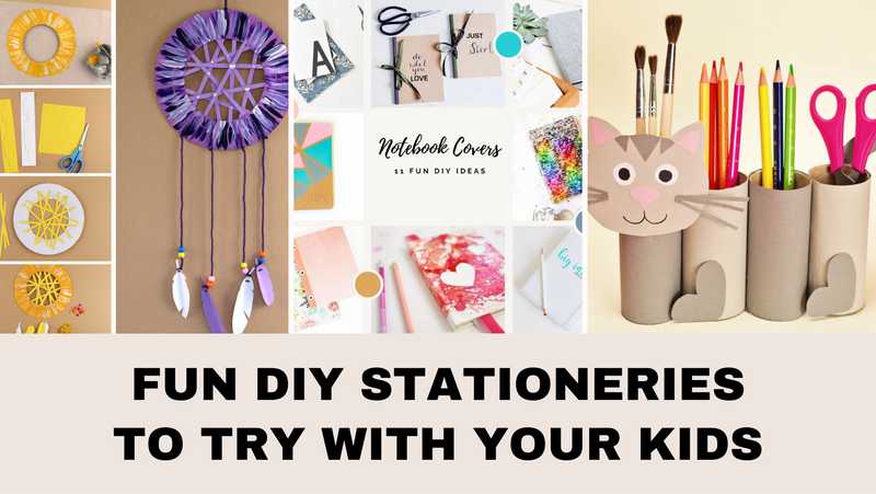 Fun DIY Stationeries to Try with Your Kids