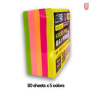 Aplus Sticky Pad Neon Colour 3" x 3" (SN33-5N)
