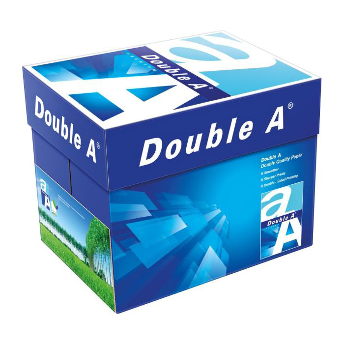 Double A Premium A4 Photocopy Paper 80GSM (500'S) - 5 reams/ BOX