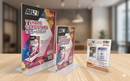 APLUS Acrylic Card Stand T Shape A4/ A5/ A6 - Vertical