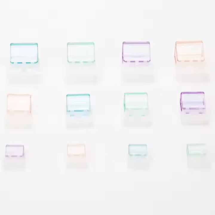 Mini Plastic Colored Paper Clip - Candy Fun meets Function! (20pcs/box)