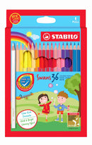 Stabilo Swans Colour Pencils Box 12'S+1/24'S/36'S/48'S