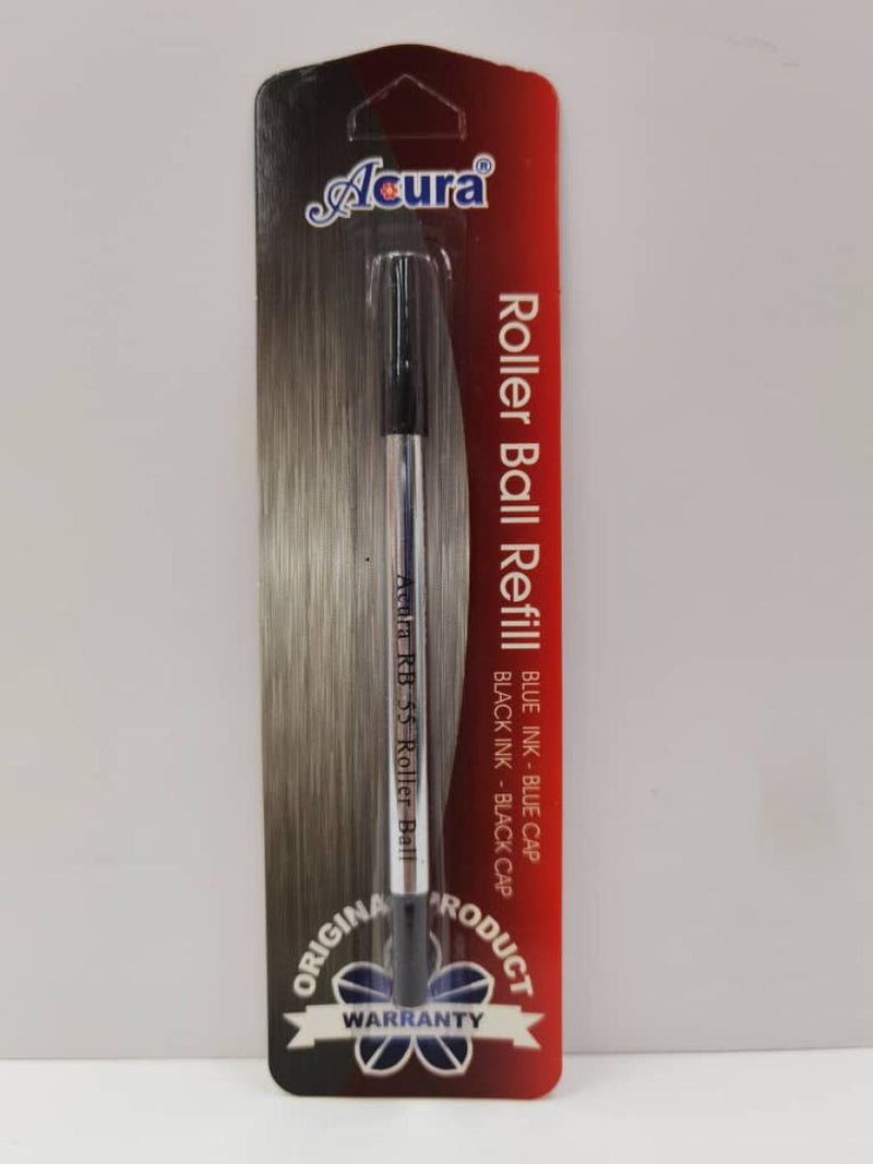 Acura RB-55 Roller Ball Pen Refill Black