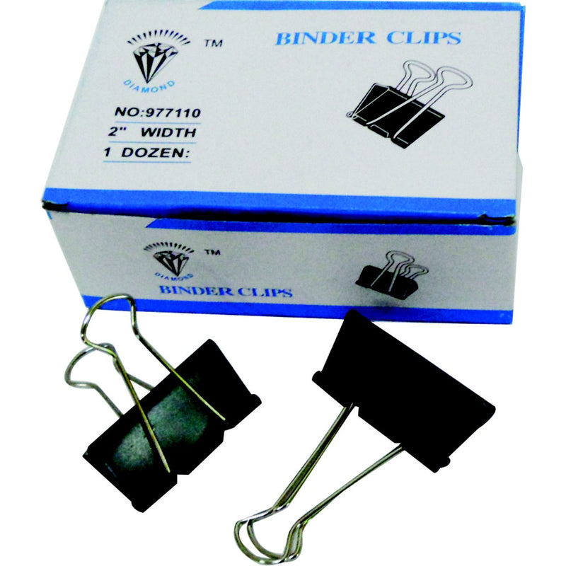 BINDER CLIP 32MM (1 1/4'') (12 PCS) - U Trading & Supplies Sdn Bhd