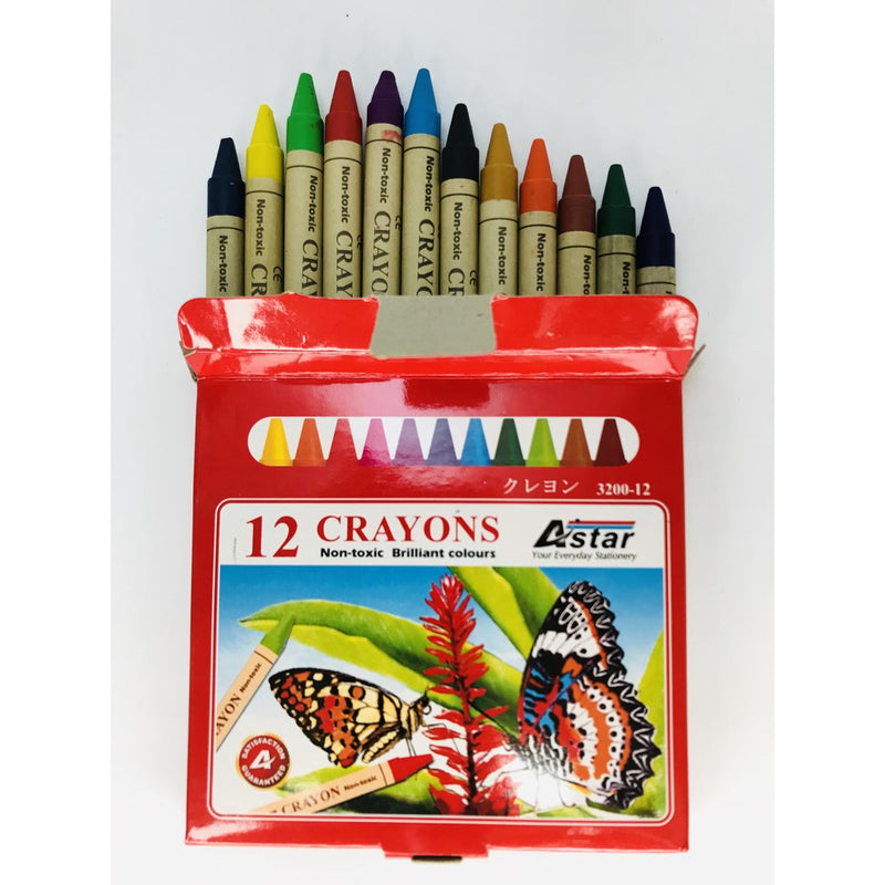 Astar 3200-12 Crayons 12 Colour