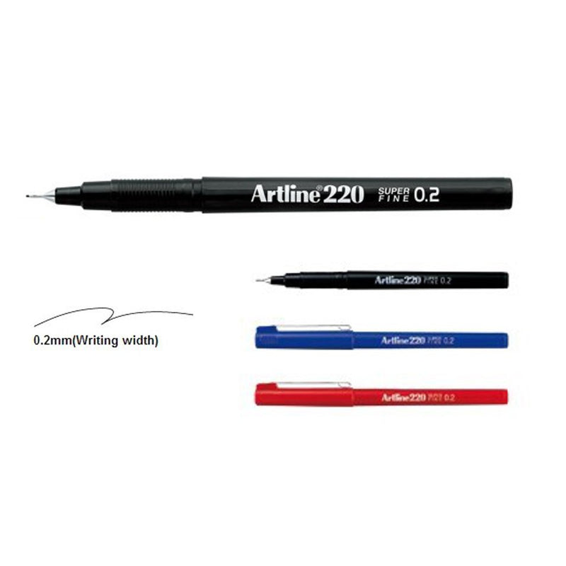 Artline 220 Writing Pen 0.2 1