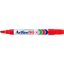Artline 90 Permanent Marker red