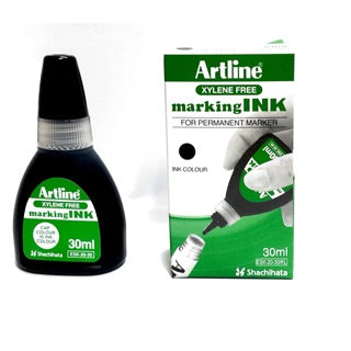 Artline Xylene Free Marking Ink For Permanent Marker 30ml black