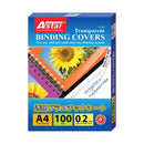 Plastic Rigid Sheet Binding Cover A4 Size 100 pieces 0.2mm -1 packet