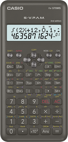 CASIO FX-570MS Calculator (2nd Edition)