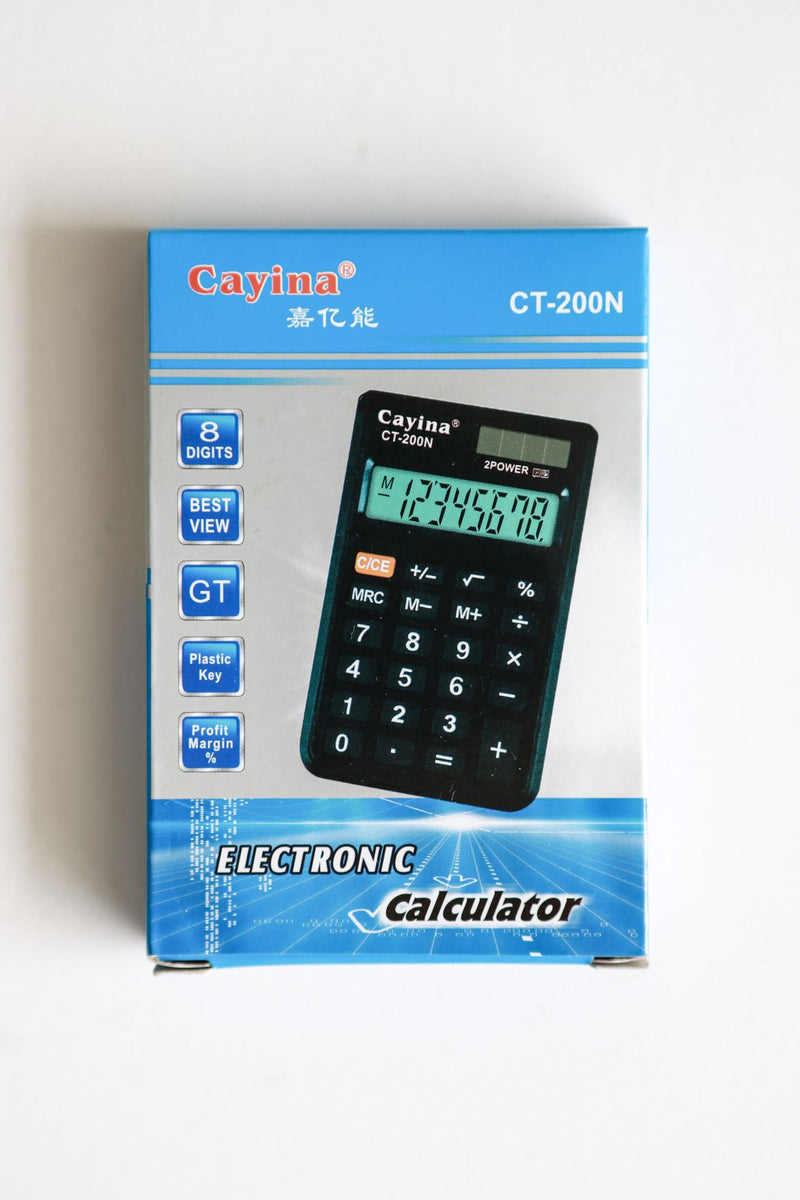 Cayina CT200N - 8 Digit Pocket Calculator