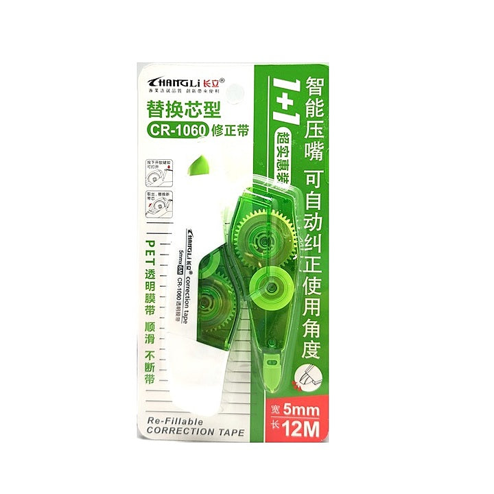 Changli CR-1060 Correction Tape 12m x 5mm with 1 refill