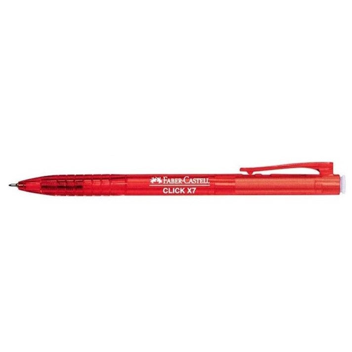 Faber-Castell - Ballpoint Pen Click X5 1425 0.7 red