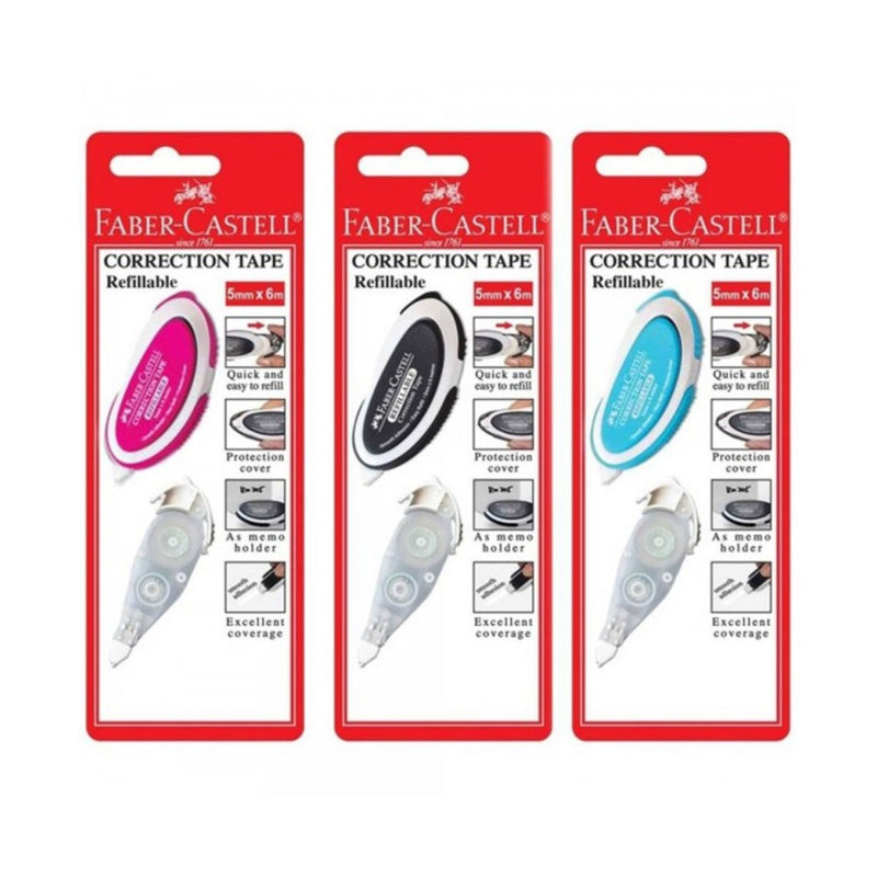 Faber Castell Correction Tape + Refill 1