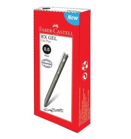 Faber Castell RX Gel Pen 0.5mm black