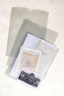 LIONFILE L / U / C-Shape A4 Transparent Plastic Folder - 24pcs/pack