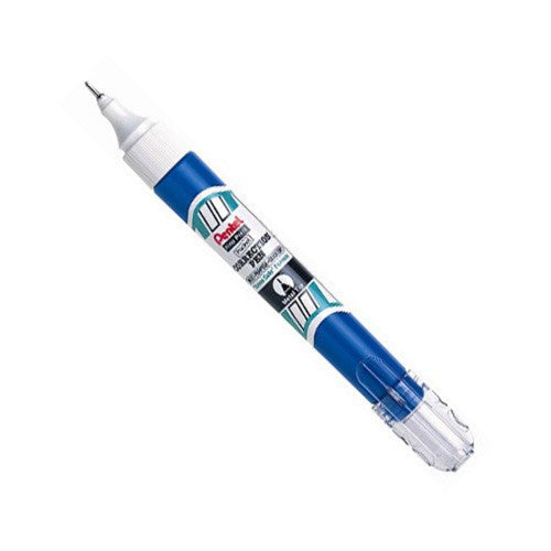 Pentel Fine Point Pocket Correction Pen (Blue)-7ml ZL62-W 1