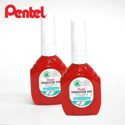Pentel Red Bottle Correction Pen 18ML ZLC1-W 2
