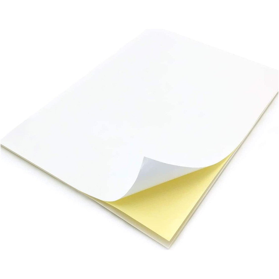 Multi-purpose A4 Size White Label Sticker - 100's