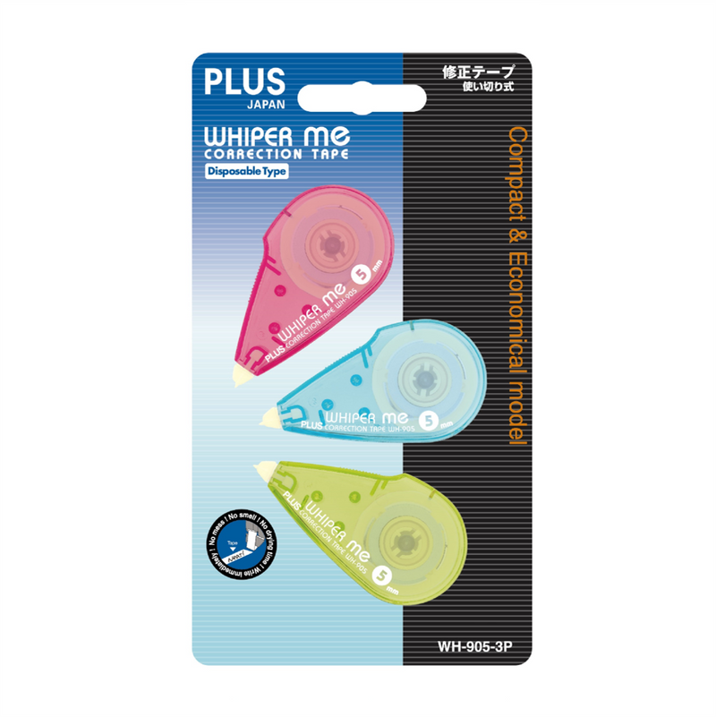 Plus WH-905-3P Correction Tape 3in1