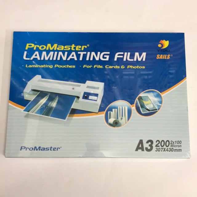 Promaster A3 Laminating Film (100 Micron) 100's