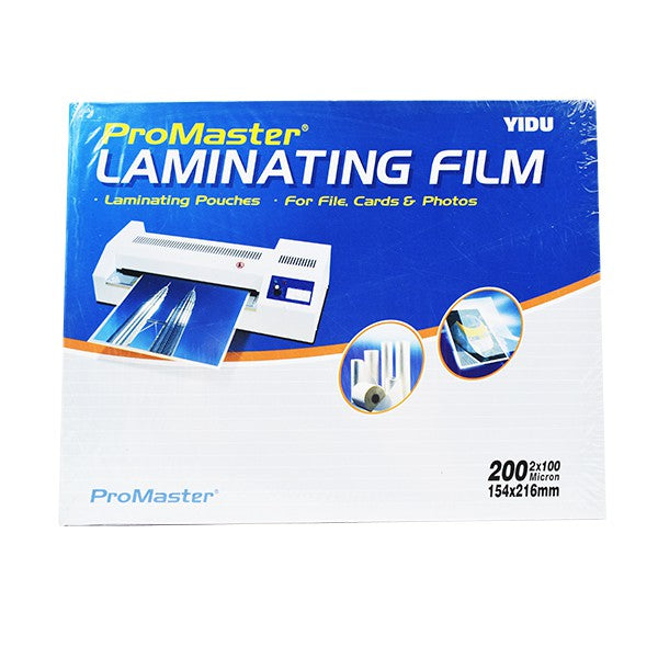 Promaster A5 Laminating Film (100 Micron) 100's