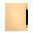 Lion File Premium (400gsm) Manila Files with Spring Mech with Plastic Compressor Bar Assorted Colours - 100pcs / carton