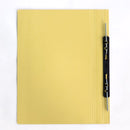 Lion File Premium (400gsm) Manila Files with Spring Mech with Plastic Compressor Bar Assorted Colours - 100pcs / carton