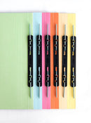 Lion File Premium (400gsm) Manila Files with Spring Mech with Plastic Compressor Bar Assorted Colours - 100pcs / carton