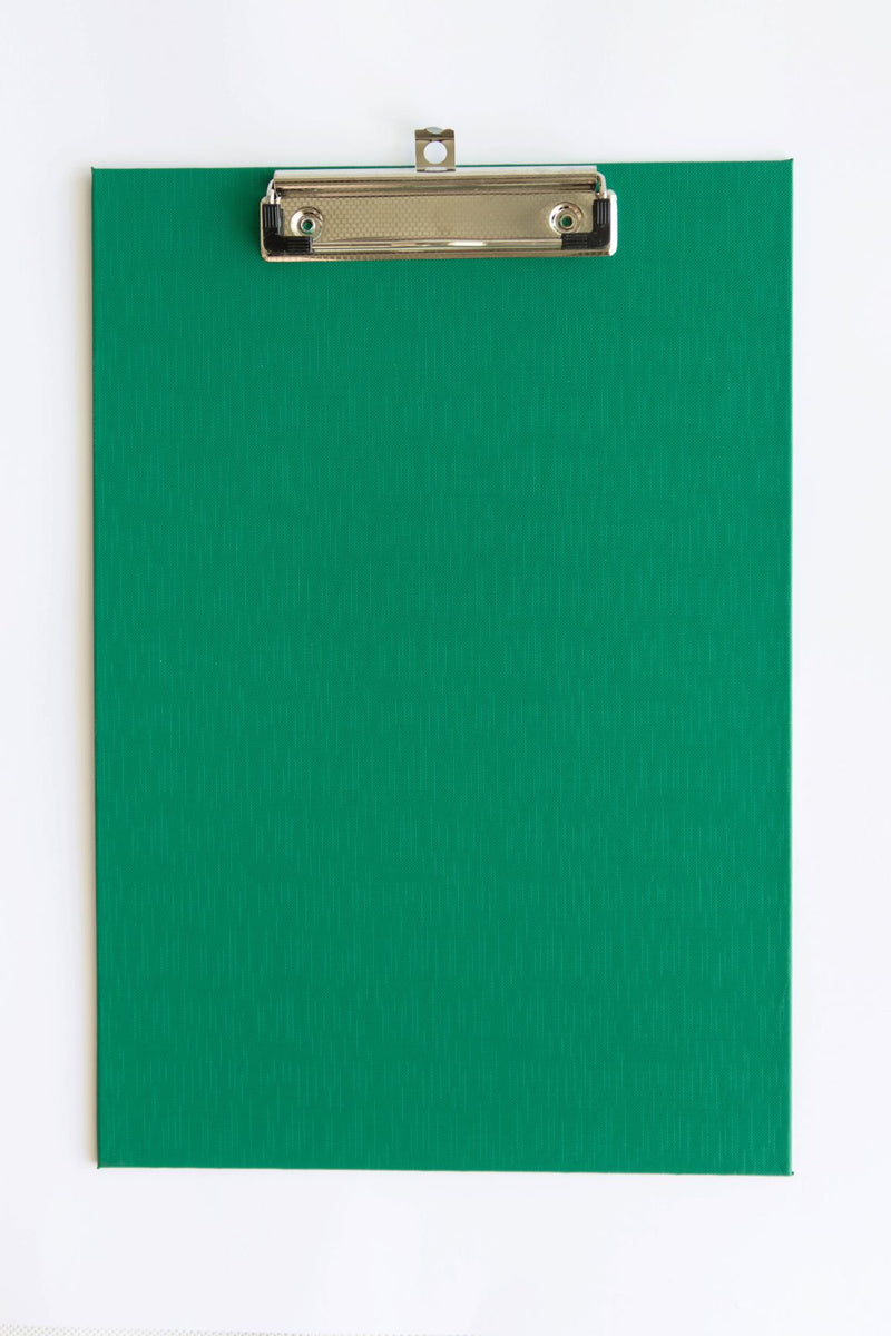 LION Colour PP F4 Size Clipboard with 120MM - Wire Clip - 12pcs/box