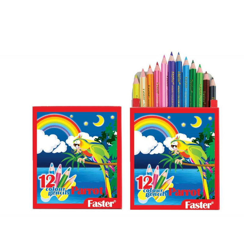 Faster Colour Pencil 12'S/24'S
